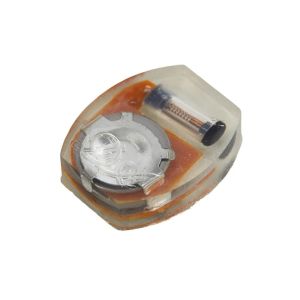 RBJ4 10Pcs Luminous LED Shoe Light Glowing Plastic Vibrating Light Shoe Decoration Miniature Movement Electronics Lamp Woman Men