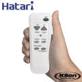รีโมทพัดลมรวม ฮาตาริ ใช้ได้ทุกรุ่น อะไหล่พัดลม Universal Hatari Fan Remote Control. 