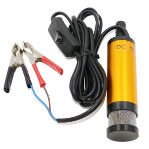 12V DC Electric Submersible Pump Electric Water Pump For Pumping Diesel Oil Water Aluminum Alloy Shell 12L/min Fuel Transfer Pump