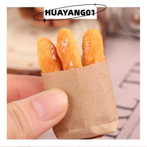 HUAYANG01 [HOT FASHION] 1:12 Dollhouse Miniature bread Dolls Kitchen Food Accessories Simulation Toys
