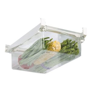 Ideas Fridge Freely Pullable Egg and Veggies Storage
