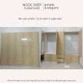 Tủ quần áo nhựa Ngọc Diệp 9 CÁNH 2 NGĂN KÉO cao 1m8 - SE9C2NK - Chân nhựa, Chống ẩm mốc, mối mọt - Giao lắp bới shop. 