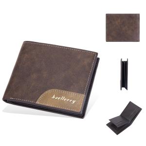 BAELLERRY D3043 Dompet Pria RFID Protect Bahan Kulit PU Leather Premium BAEOS