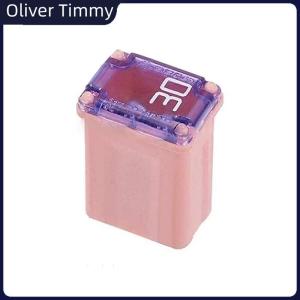 [Oliver Timmy] Mini Square Fuse 15A 20A 25A 30A 40A PEC Automotive Car Fuse Tube Waterproof Fuse Box For Socket