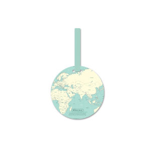 Seeko ID Name Aeroplane Baggage Labels Luggage Tags Fashion Map Design