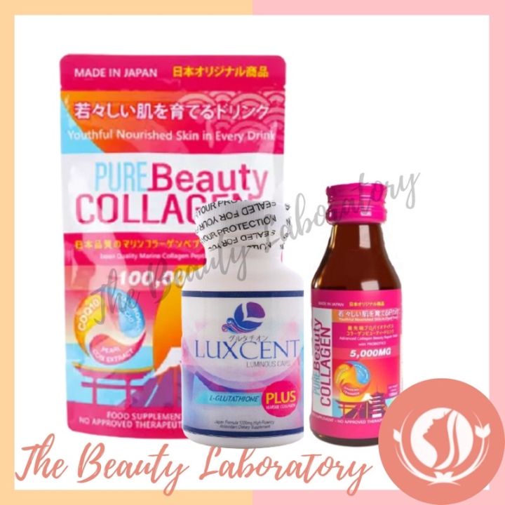 Pure beauty collagen/luxcent set