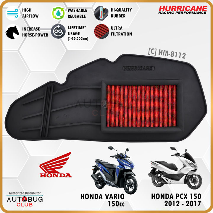 ION Luftfilter Für Honda PCX 125–150 Cc – Originales Ersatzteil (ca. 35,2 X 15,2 X 4,1 Cm)