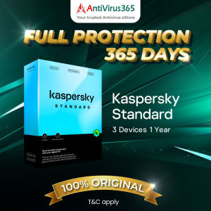 Antivirus365 - Kaspersky Standard 1 Year (3 Devices)