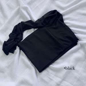 DAISY BERGO TALI INSTAN FRENCH MELAYU HIJAB BERGO MALAY 2IN1 NON PED SIZE M JERSEY TEBAL ADEM PREMIUM TERLARIS