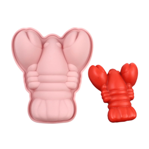 Heat Resistant Lobster Silicone Mold Chocolate Candy Soap Mold Handmade Crafting Making Supplies Kitchen DIY Tool