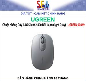 Chuột Không Dây 2.4G Silent 2.400 DPI (Midnight Blue) - UGREEN 90550