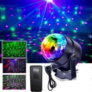 kangle 【🔥ซื้อ 1 แถม 1】ไฟดิสโก้ ไฟเวที Diaco Light ไฟตกแต่ง โคมไฟทรงกลมขนาดเล็ก