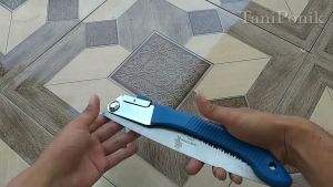 Gergaji Pemotong Gunting Bonsai Kayu Dahan Kopi Multifungsi Lipat Portable Mini