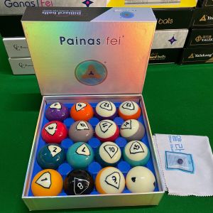 Chinese Style Black Eight Billiard American Style 16 Color Billiard Balls 12A Pinasfei Diamond Model Crystal TV Billiard 572 Large