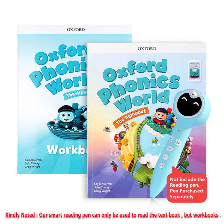 Oxford Phonics World 1 Text Book + Workbook The Alphabet Books ...