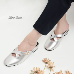 ZEMORA Karen Mules Slip On Sendal Wanita