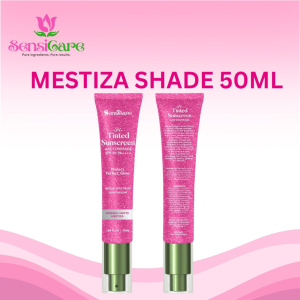 SensiCare Tinted Sunscreen Mestiza Shade with Coverage SPF 50 PA++++ 50ml
