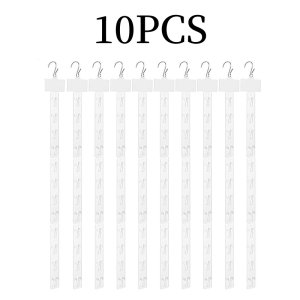 Snack Hanging Strips Gantung Supermarket 10 Strip Plastik Tebal Gantung Bahan PP 62cm COD