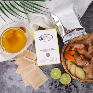 Humble Ginger: Turmeric Tea: 3gx30: Detox/Joint/Healthy Blood Sugar - Cholesterol: Best before Jan 2026