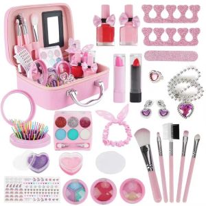 Mainan Kosmetik Kecantikan Anak Make Up Set Lipstik Nail Riasan 26pcs