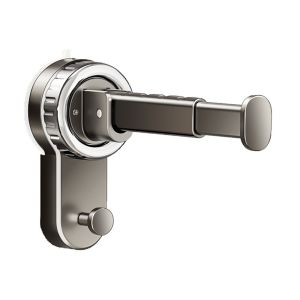 Suction Cup Clothes Hanger Wall Mounted Storage Rack No Drilling Required Expandable Clothes Drying Rod for Balcony And Home Use