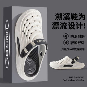 Free Shipping New MenS Summer Outdoor Clogs Thick-Soled Closed-Toe Sandals Beach Casual Sandals Beach Sandals