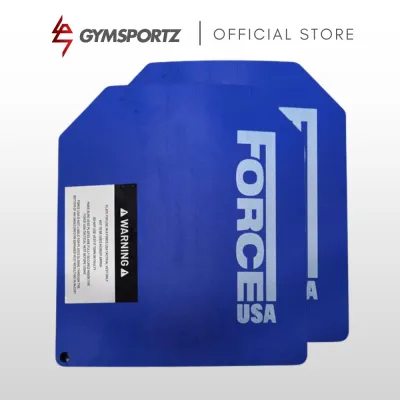 Force USA 20kg Curved Weight Vest Plates (Pair of 10kg)