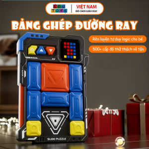 Đồ chơi giáo dục Bảng ghép hình đường ray giúp bé phát triển trí não giải trí sau giờ học căng thẳng- DC5005