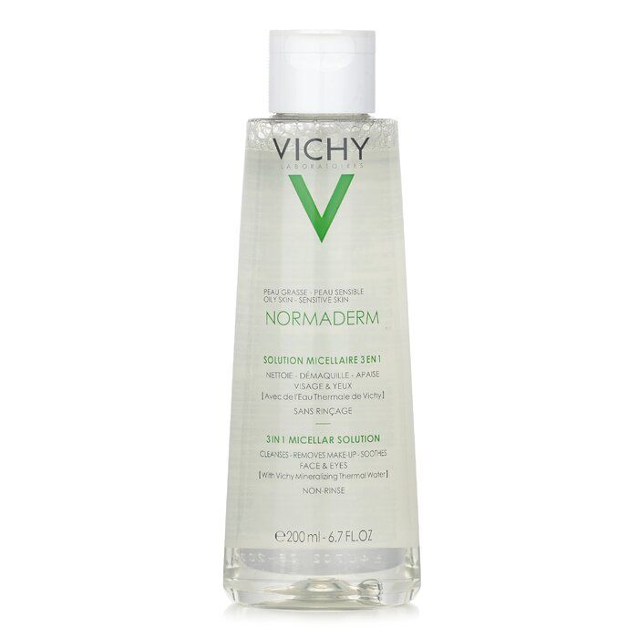 Vichy Normaderm 3 In 1 Micellar Solution Cleanses, Removes MakeUp ...