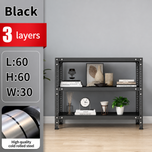 Isidoro.os 5-Tier Rack Shelve Rust‑resistant Bolt Rack Metal Shelf Stainless Multipurpose Adjustable Organizer