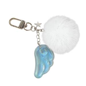 Angel Star Metal Keychain Everyday Carry Essential Girls Present Star Keychain Accessory Backpack Keychain Decorating