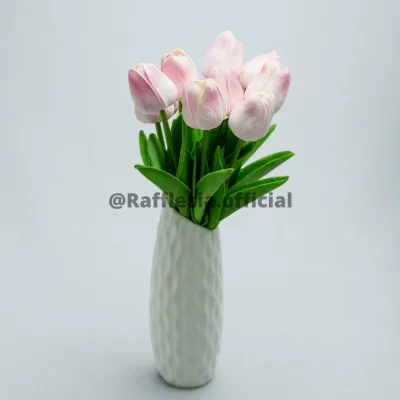 Artificial Tulip Latex Bunga Palsu Plastik Dekorasi Hiasan Rumah Kantor Artifisial Buatan Tanaman ( HARGA UNTUK PER 1 TANGKAI BUNGA & TIDAK TERMASUK VAS)