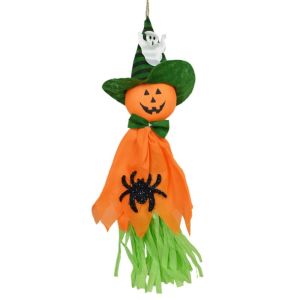 NCNC Bí ngô Đồ trang trí treo Halloween Thiết kế rung Giấy Vải dây treo hình ma Áo gió Charm Đồ trang trí Halloween