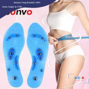 Sunvo Insole Sepatu Alas Kaki Orthopedic Magnetic Silicone Gel Pad S Men 26cm - Sn18