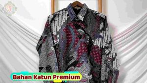 BAJU BATIK PRIA KEKINIAN 2022 Batik pria untuk pesta pernikahan Baju batik aluna Baju Batik Pria Lengan Panjang Premium Aluna PCW 108