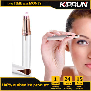 KIPRUN Electric Eyebrow Trimmer Makeup Painless Eye Brow Epilator Mini Shaver Razors Portable Facial Hair Remover