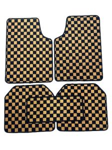 Dadu Karpet Universal Checkmate Dice Carpet Floor Mat Proton Perodua Honda Toyota MYVI AXIA BEZZA SAGA VIVA (5PCS)