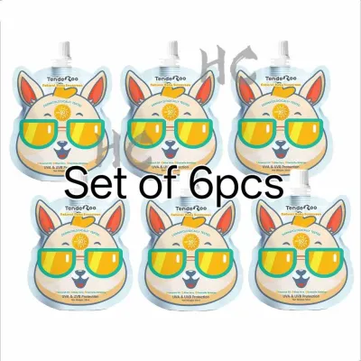 【Set of 3pcs】Tenderoo Natural Baby Sunscreen SPF50+PA+++ Sun Protection Moisturizing Soothing Repairing