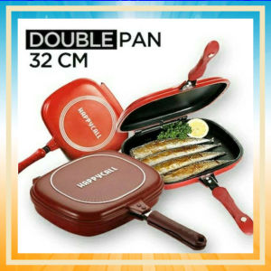 ( Bayar Ditempat ) Teflon Anti Lengket Happy Call Double Pan Serbaguna - Perangkat Masak Spesial