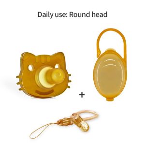 Baby Pacifier Day and Night Pacifier  Baby Soft Silicone Nipple With Storage Box for Breastfed Babies 0-18 Months 安抚奶嘴
