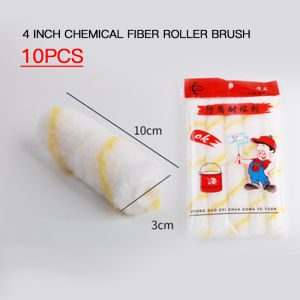 【🇲🇾24 HOURS】滚筒刷 4 Inch/10PCS Professional Paint Roller Solvent Base Paint Roller Smart Painting Wall Wood Metal Wall Painting Tools Berus Cat Minyak Paint Cat Roda Berus Cat