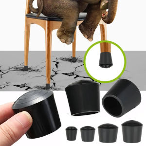 8pcs Rubber Foot Covers Round Furniture Table Feet Protector Chair Leg Caps PVC Floor Protectors Covers 19/25mm