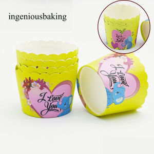 ส่งฟรี ถ้วยคัพเค้ก 5ซม 1แถวมี50ใบ กระดาษเกรดอาหาร ทนต่ออุณหภูมิสูง 220°C ถ้วยกระดาษ เลือกลายได้จ้า🧁