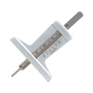 Vernier Depth Gauge Car Tyre Tire Tread Depth Gauge Meter Ruler Caliper Stainless Steel Measure Tool Accessories