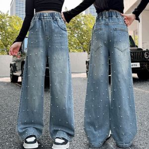 CELANA JEANS ANAK PEREMPUAN KULOT PEARLY JEANS CANTIK MODIS FASHION STYLE IMPORT