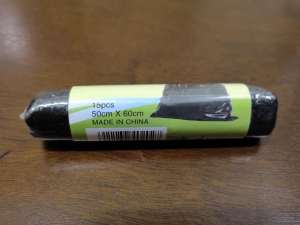 K.Household garbage bag disposable garbage bags kitchen garbage bags household storage bags garbage bags 1 bale Black garbage bag Garbage sorting bag plastic bag