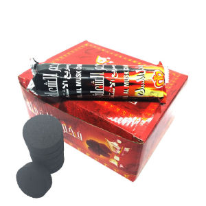 100Pcs/Kotak Arang Briket Arang Magic Arang Buah Areng Bukhur