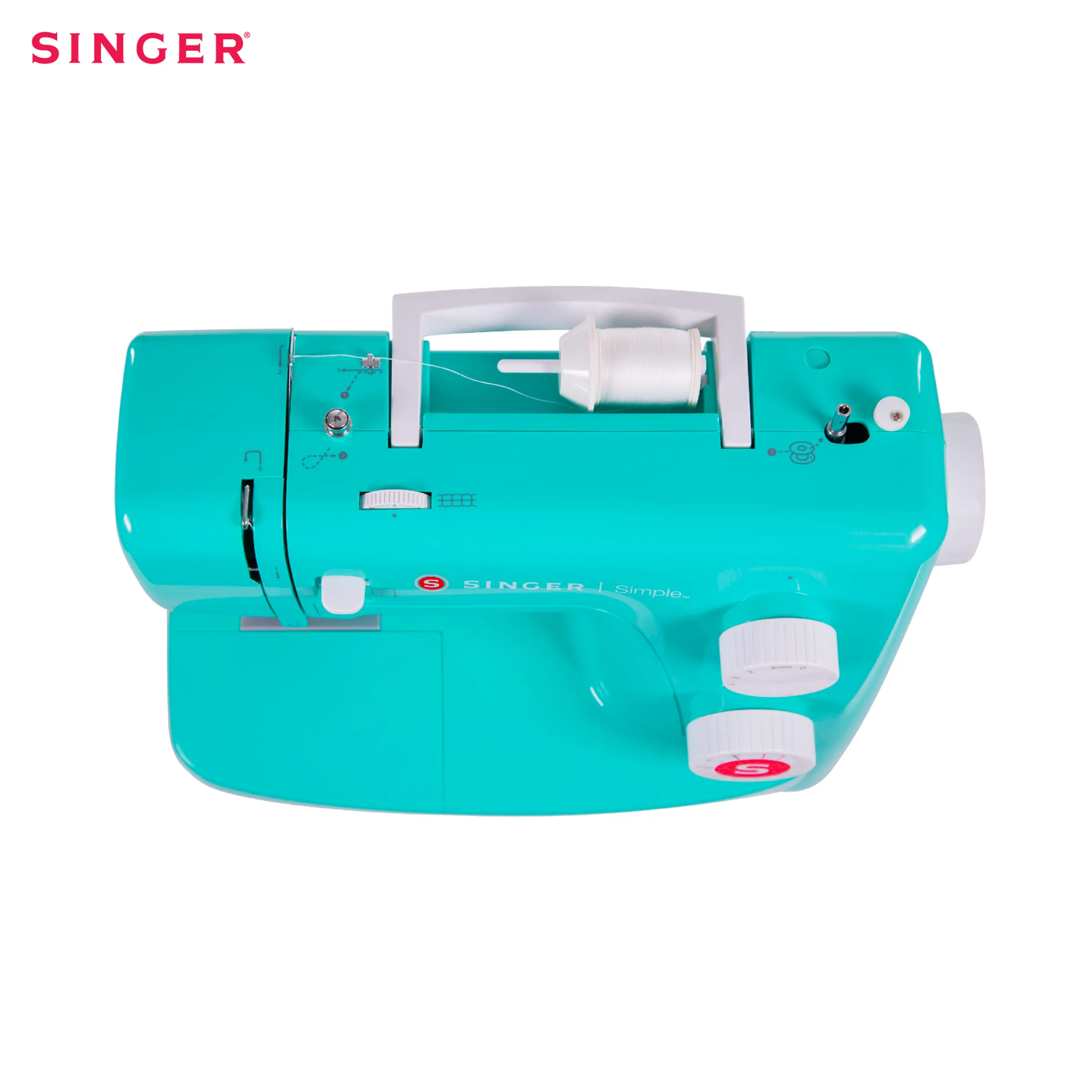 SINGER 3223G จักรกระเป๋าหิ้ว สีเขียว จักรเย็บผ้าไฟฟ้า (ซิงเกอร์)