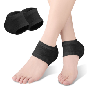 2Pcs Gel Silicone Heel Socks Foot Protector Socks Heel Pain Dry Cracked Foot Protector Anti Cracking Cover Foot