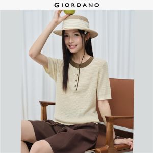 Giordano Women Women Round Neck Knitwear Free Shipping 18356512